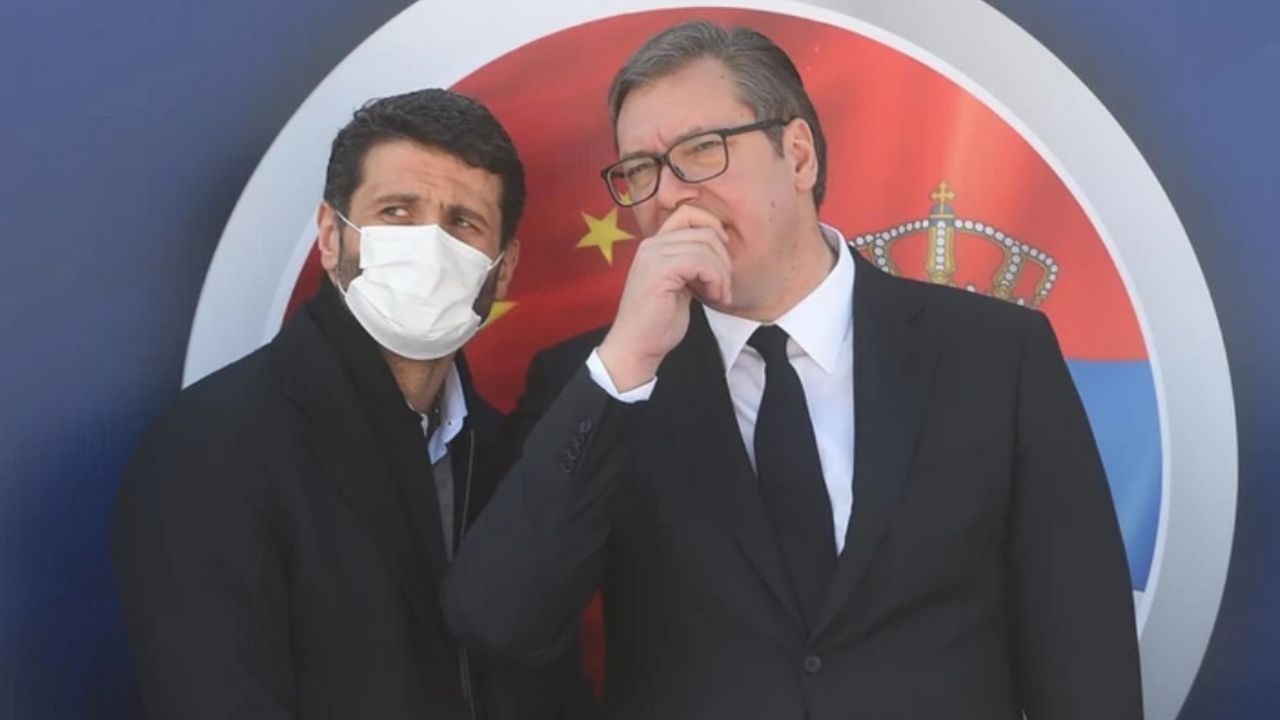 Aleksandar Vučić i Aleksandar Šapić