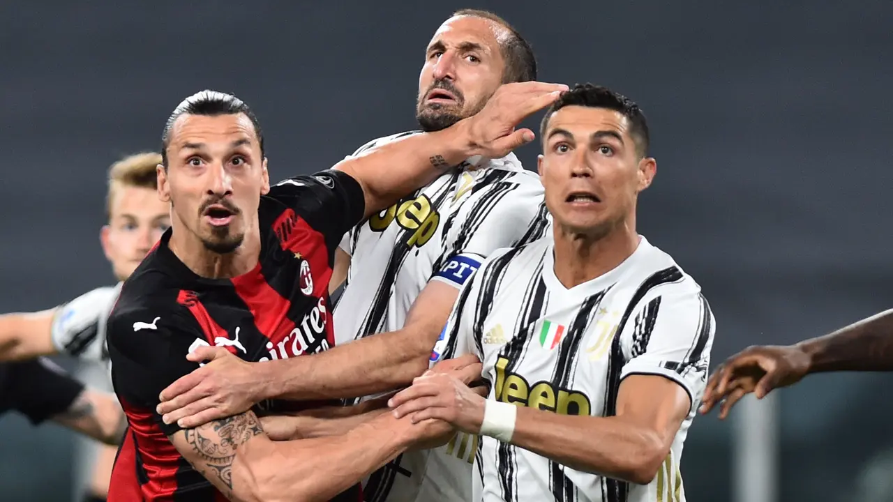 Zlatan Ibrahimović i Kristijano Ronaldo