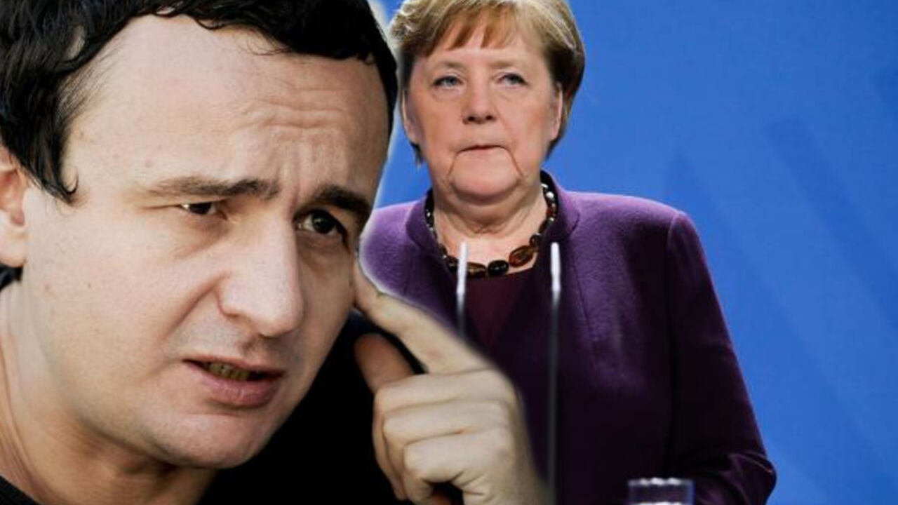 Angela Merkel i Aljbin Kurti