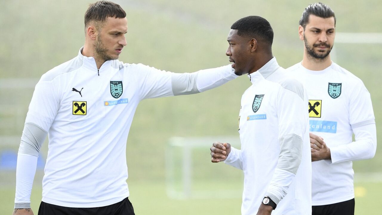 David Alaba, Marko Arnautović, Aleksandar Dragović