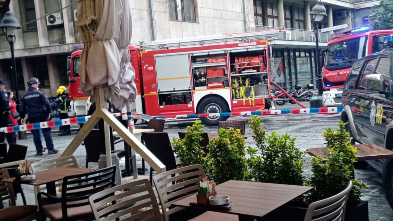 Eksplozija u centru Beograda