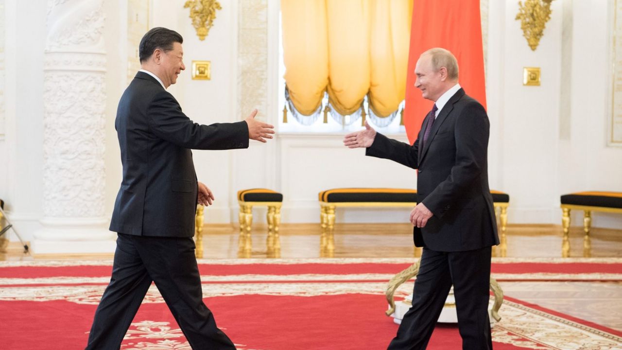 Putin, Si Đin ping