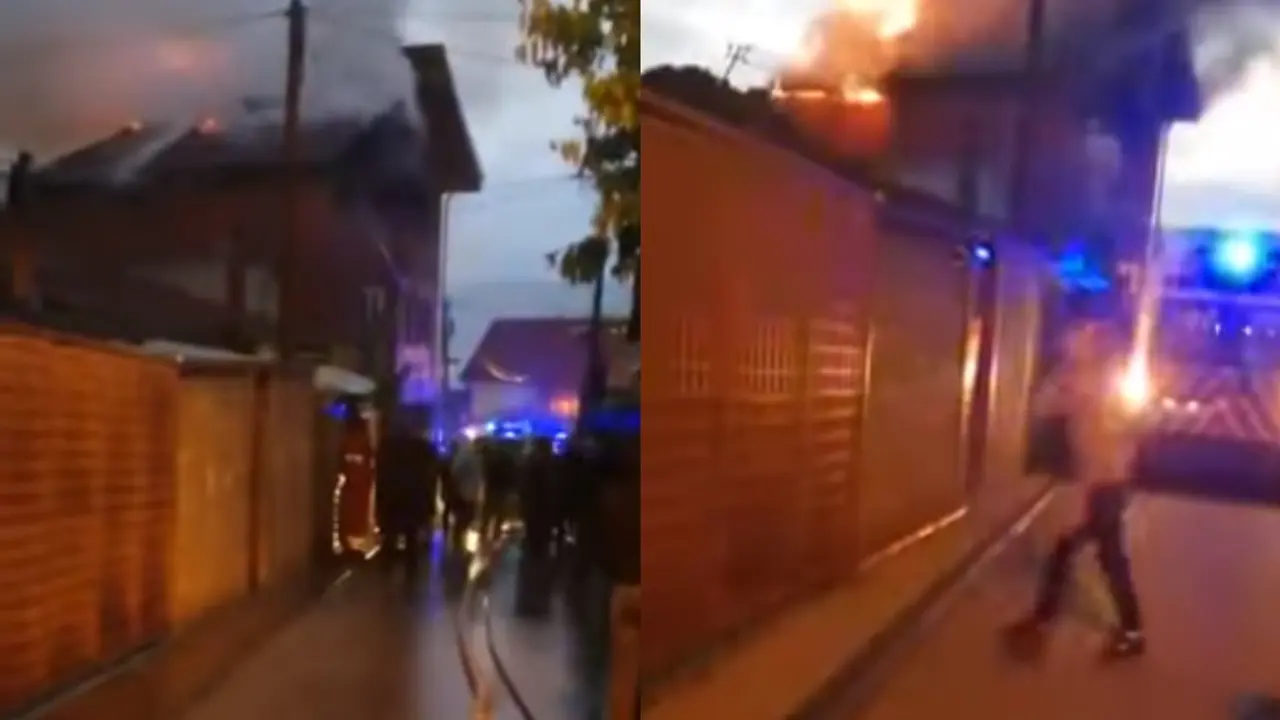 požar