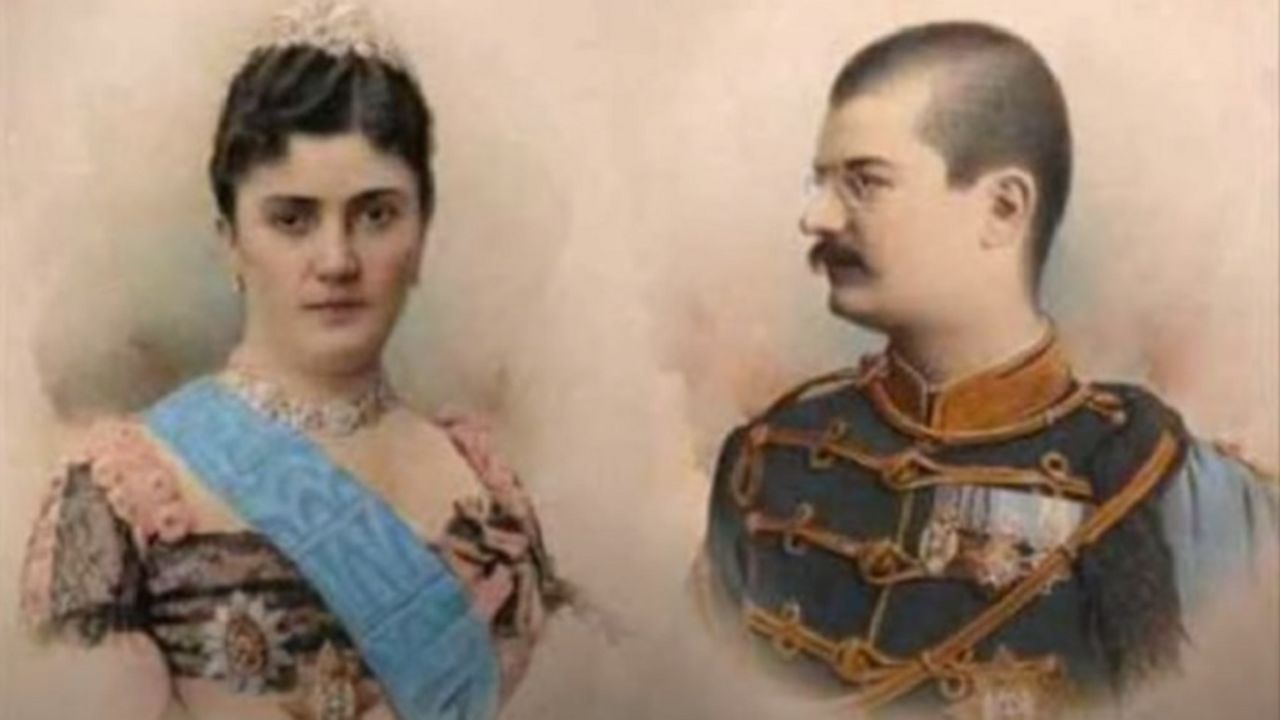 Aleksandar i Draga Obrenović