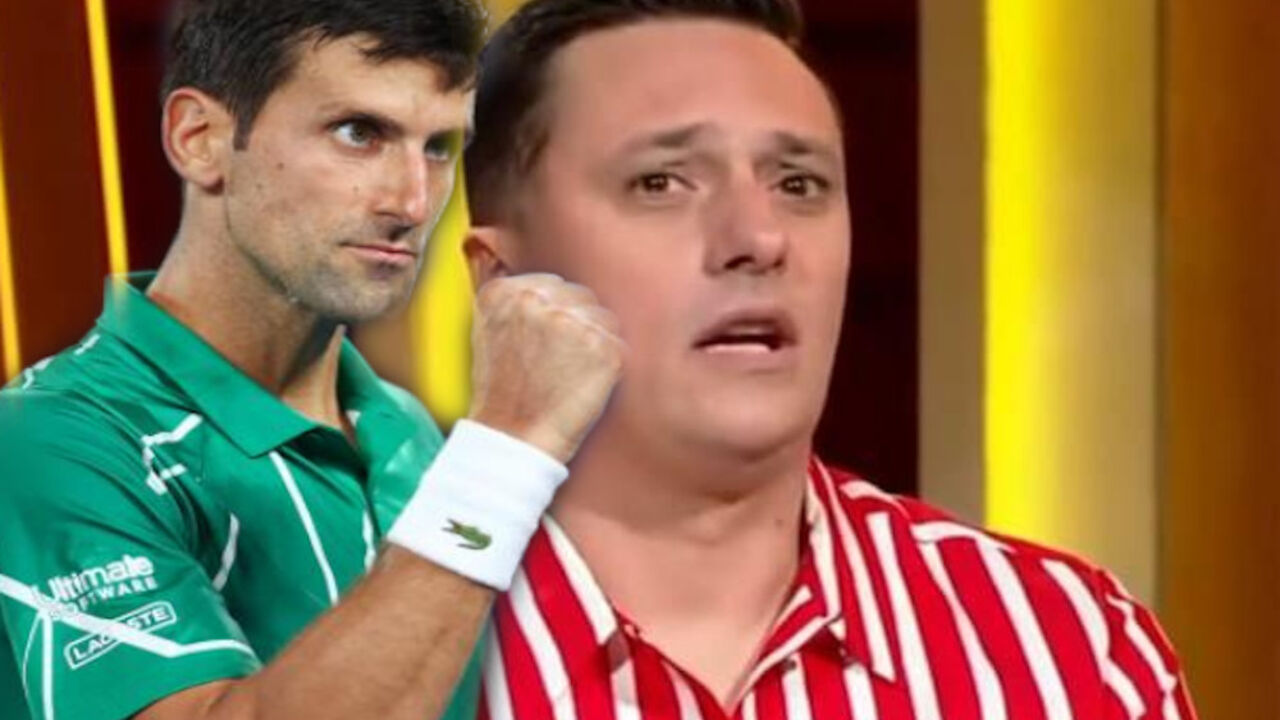 Andrija Milošević i Novak Đoković 
