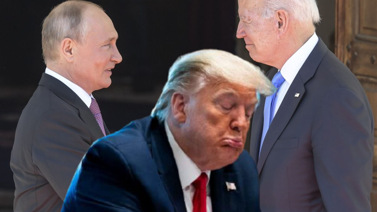 Džo Bajden, Vladimir Putin, Donald Tramp
