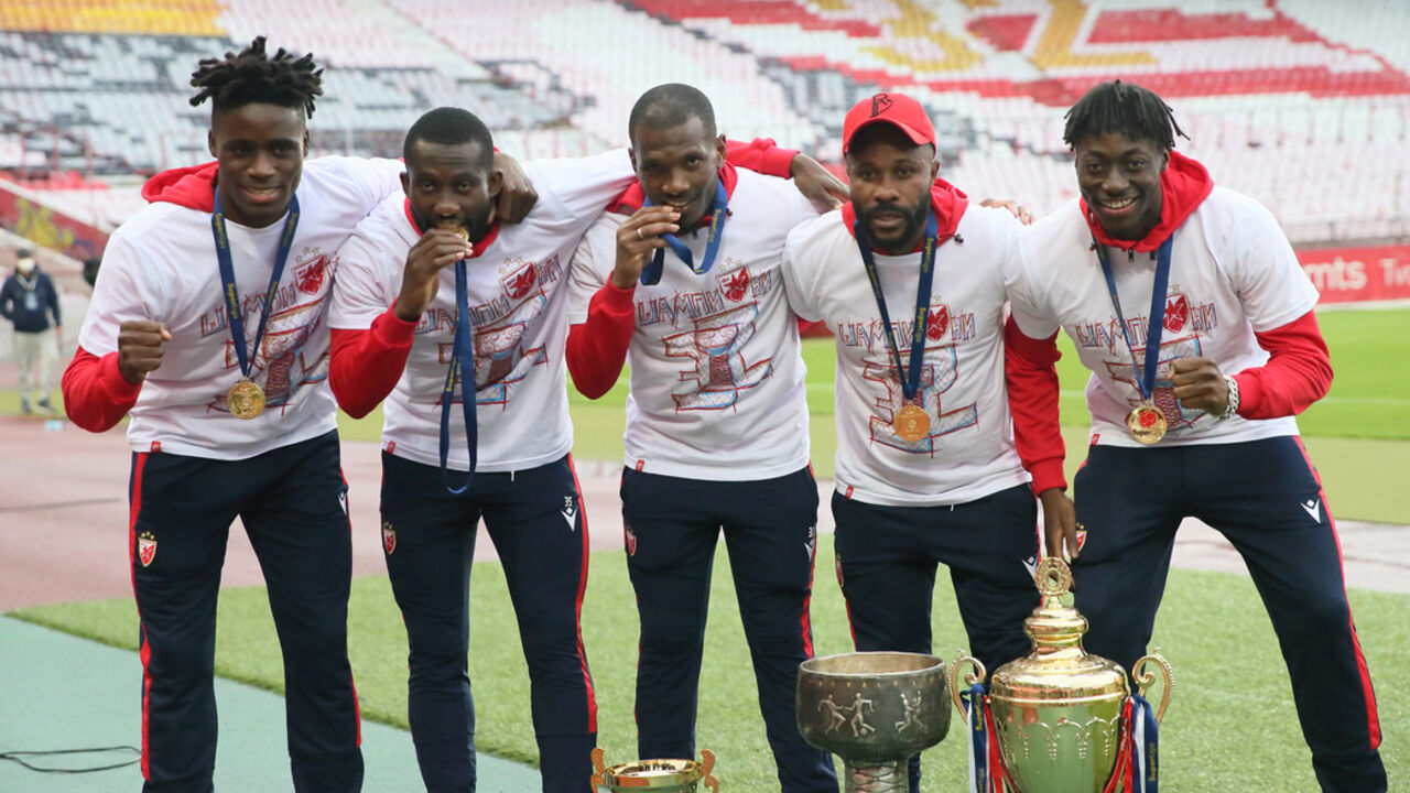 El Fardu Ben, fudbal, fk crvena zvezda