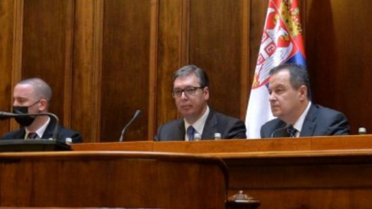 Aleksandar Vučić i Ivica Dačić