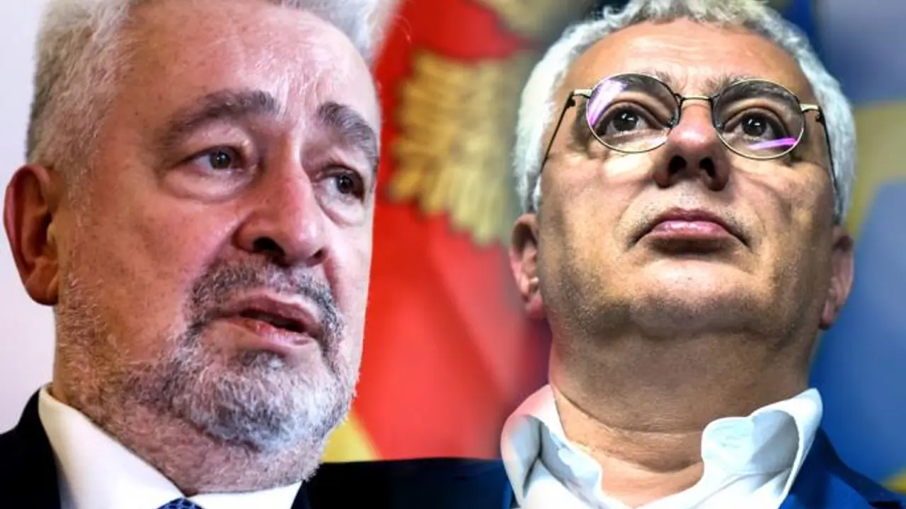 Zdravko Krivokapić i Andrija Mandić
