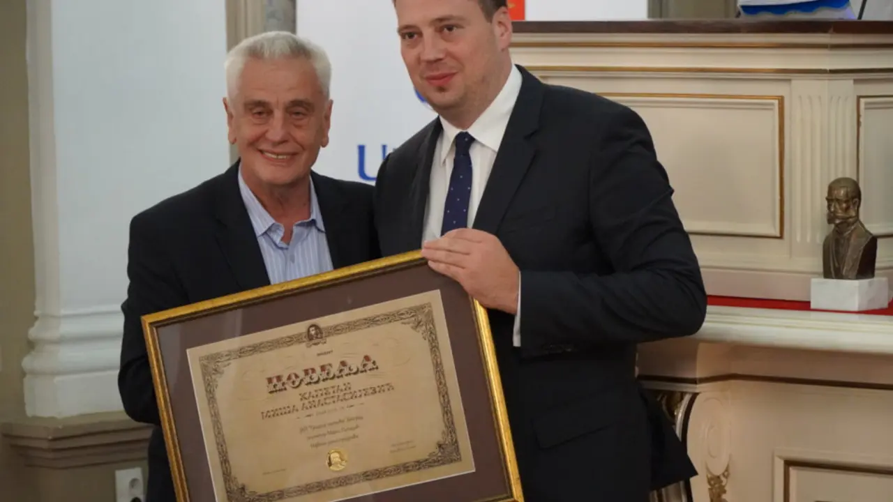 Direktor JKP „Gradska čistoća“, Marko Popadić dobitnik je uvaženog priznanja