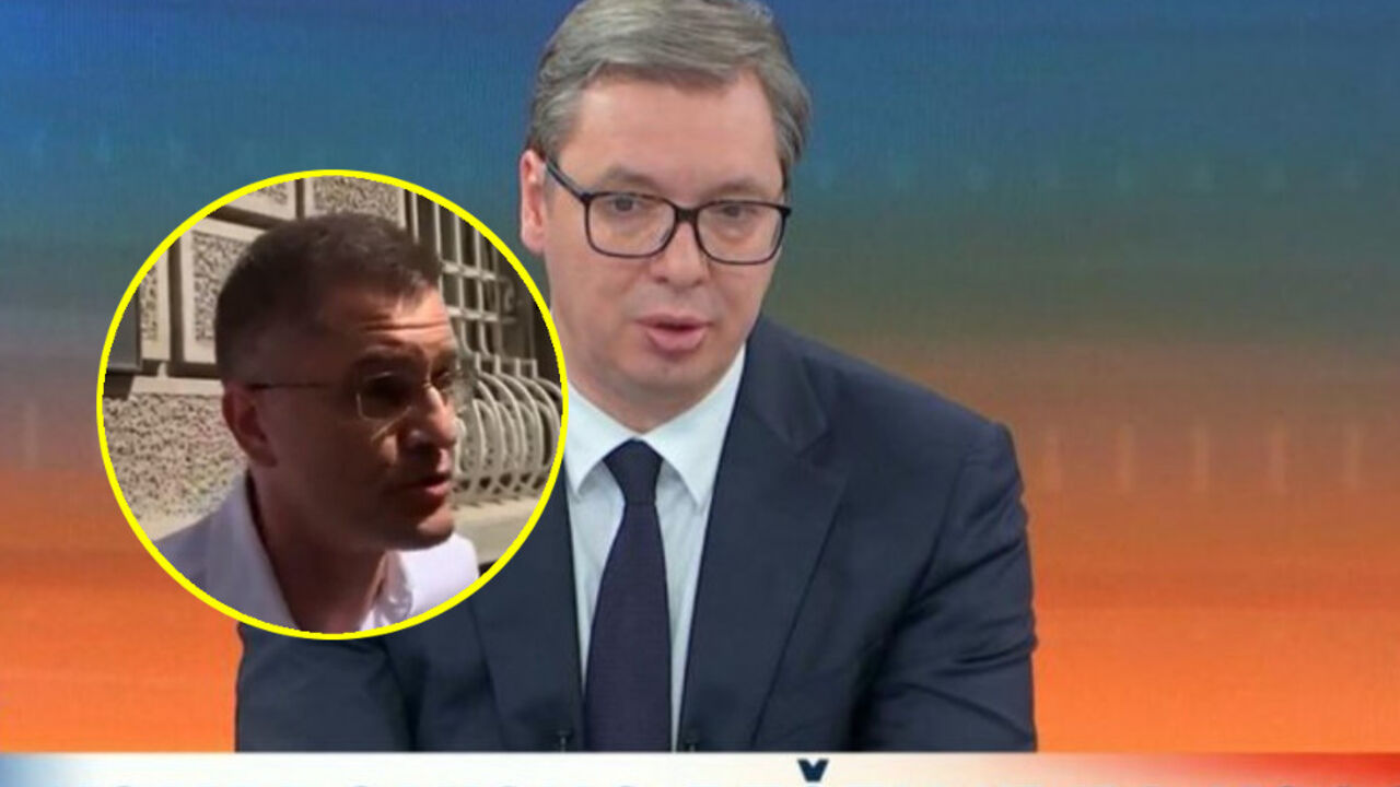 Aleksandar Vučić i Vuk Jeremić