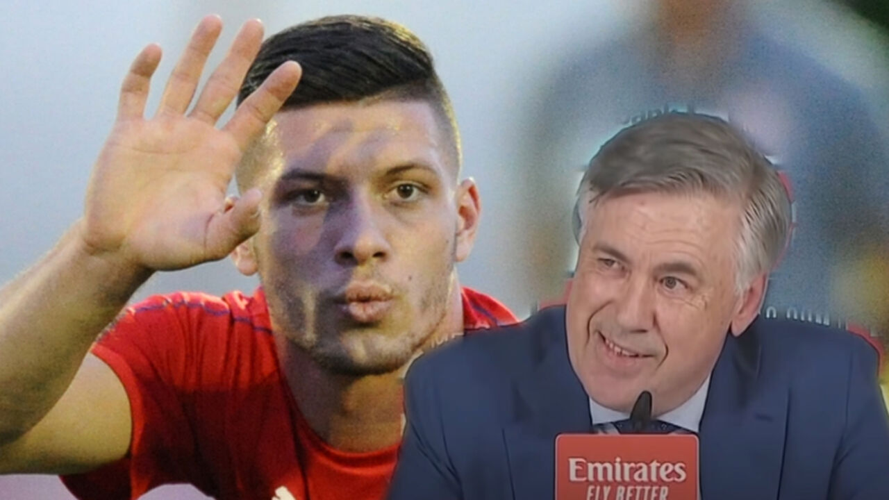 Luka Jović, Karlo Anćeloti