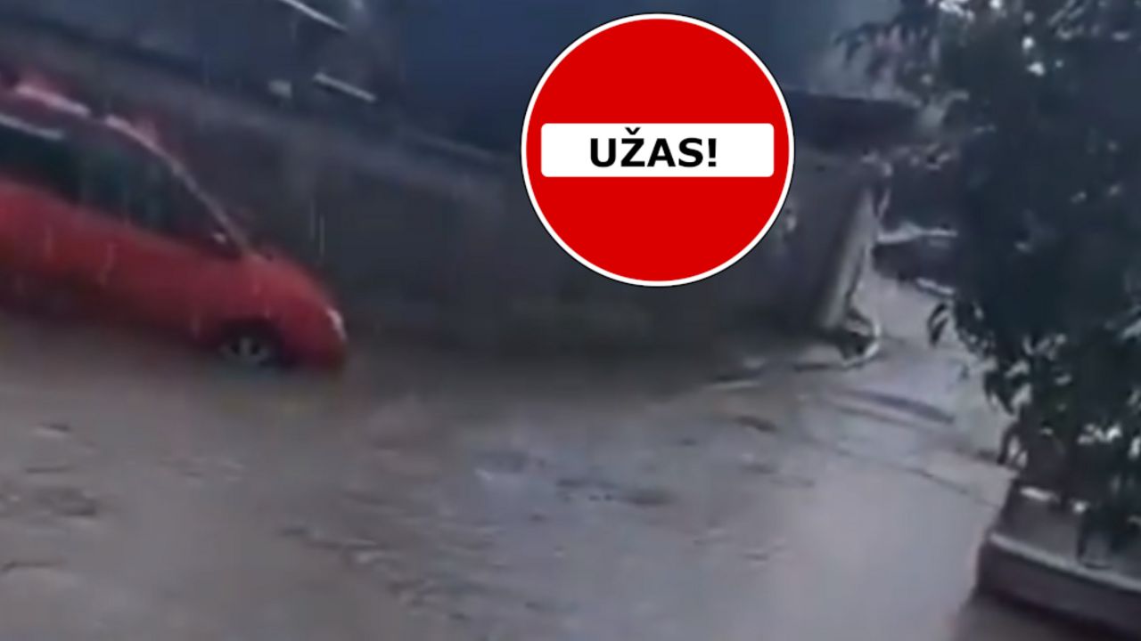Poplavljeno naselje u Beogradu