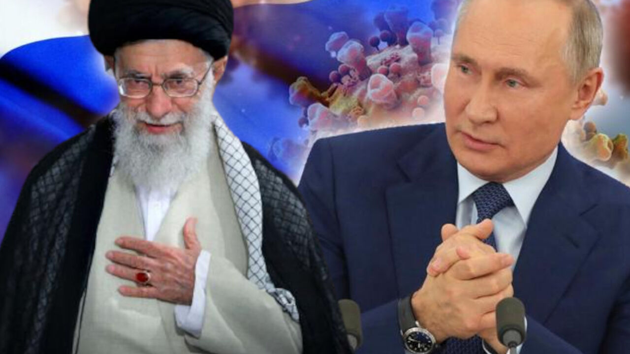 Ali Hamnei i Vladimir Putin
