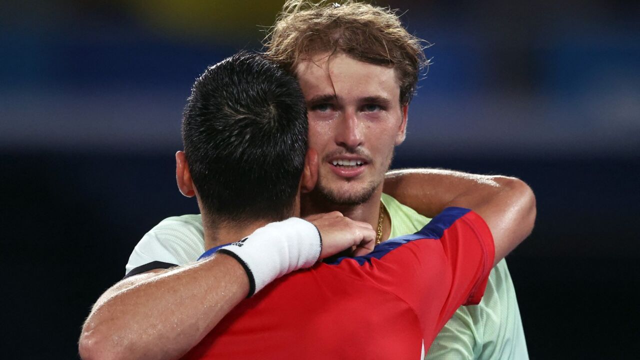 Aleksander Zverev i Novak Đoković