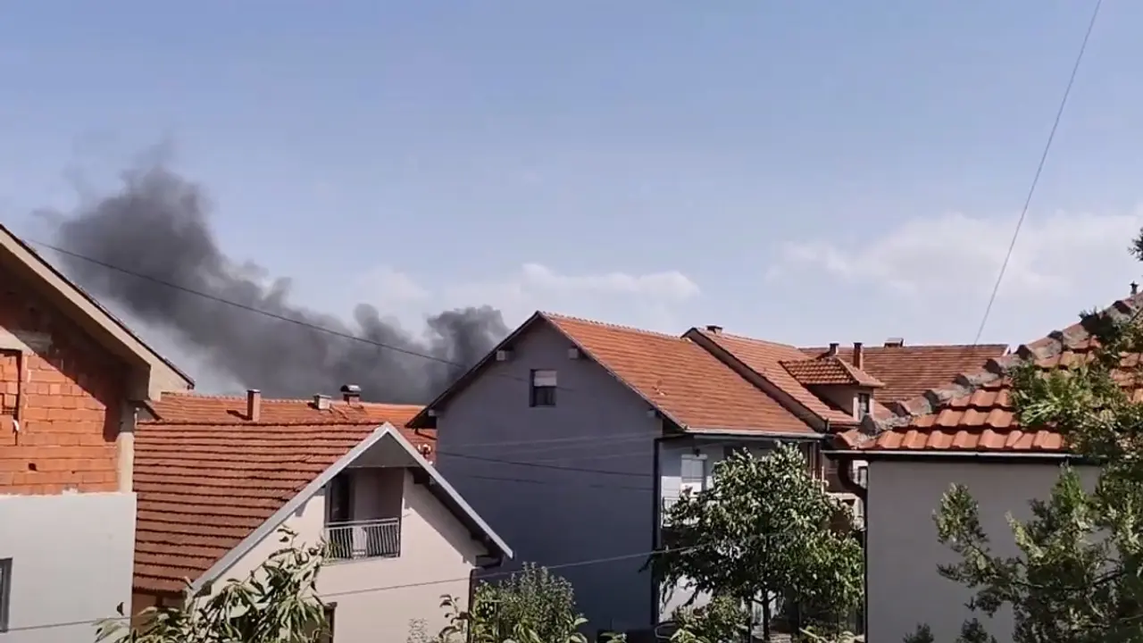 Požar u Vranju