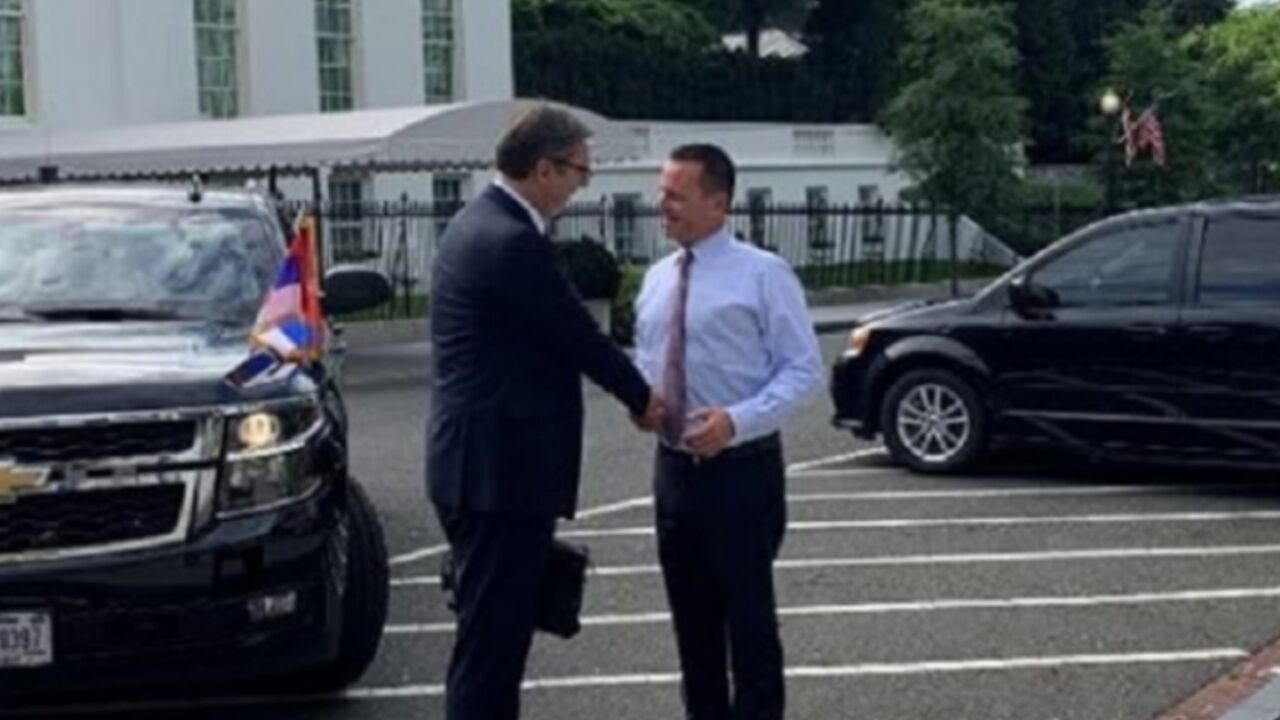Aleksandar Vučić Ričard Grenel