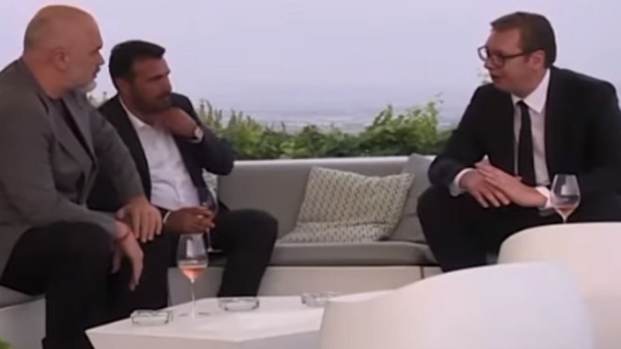 Aleksandar Vučić, Rama i Zaev