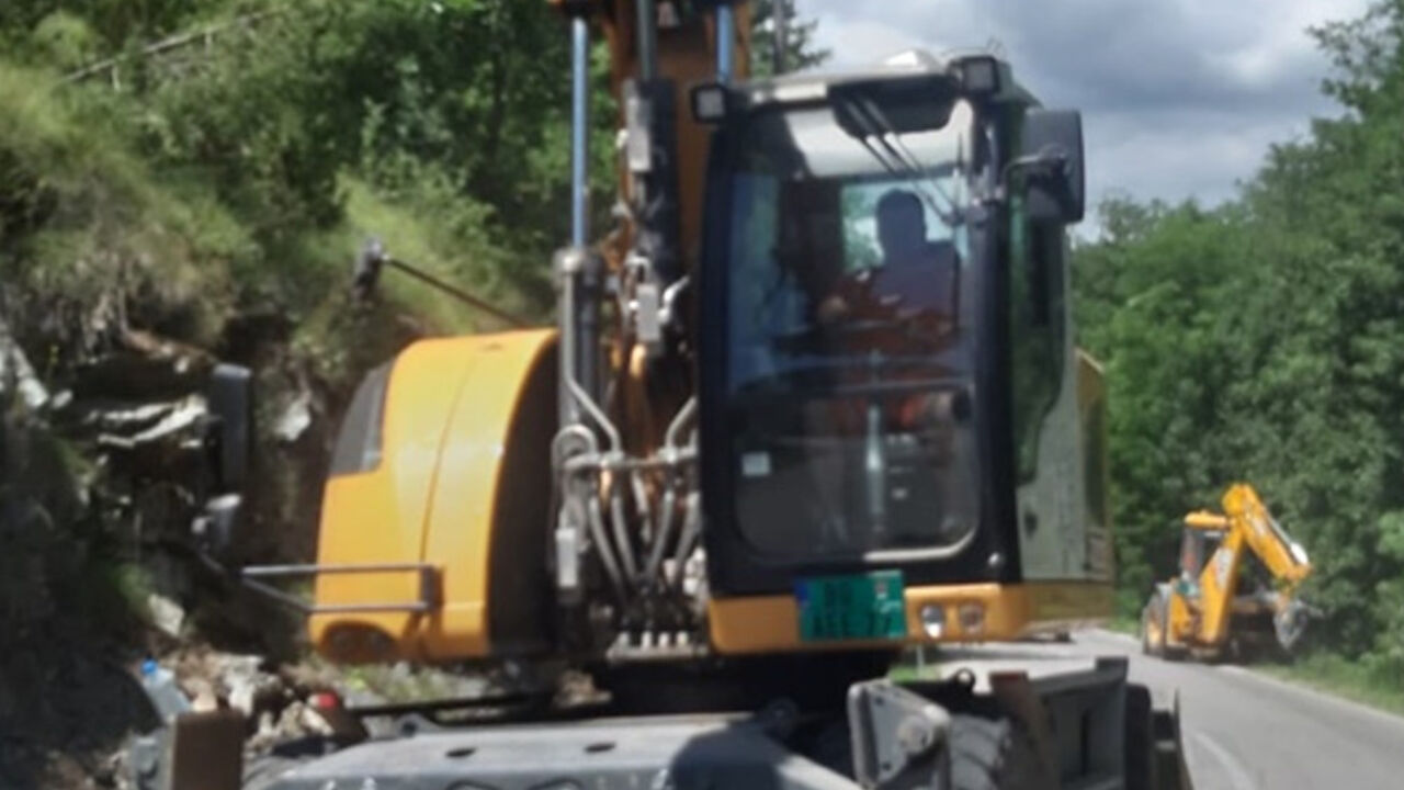 Sanirana oštra krivina na Suvoboru