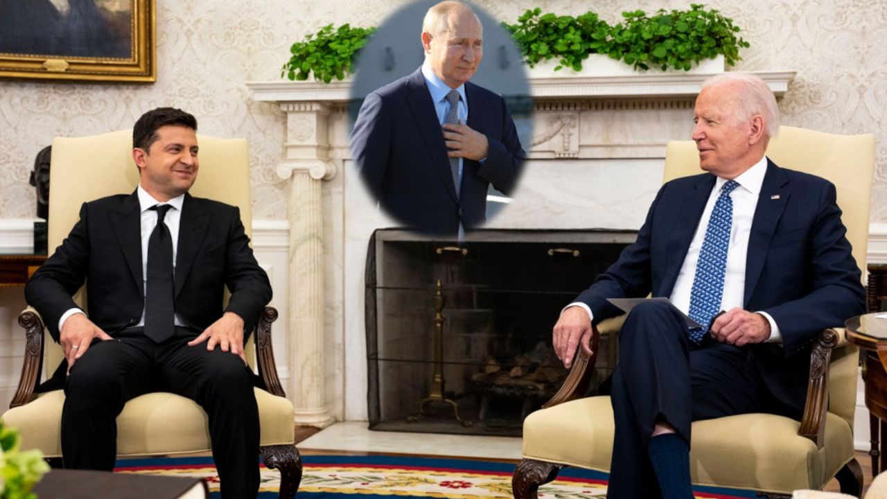 Zelenski, Bajden i Putin