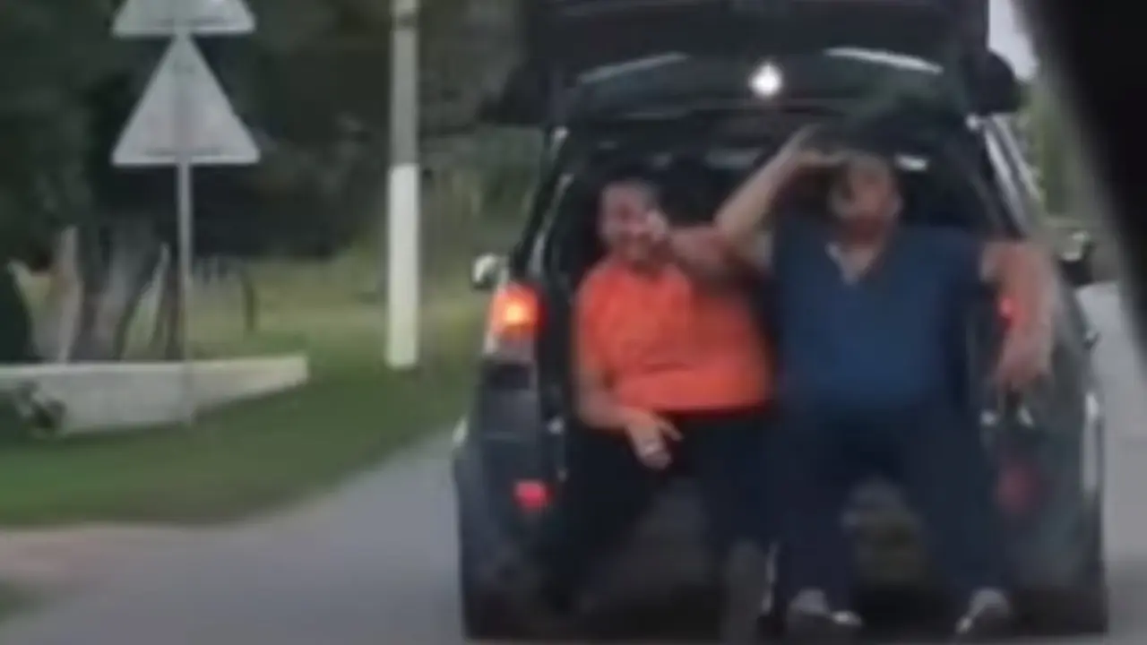 Novi sad, bizarna scena