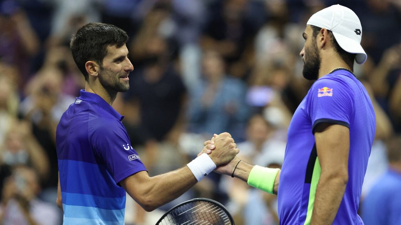 Novak Đoković i Mateo Beretini