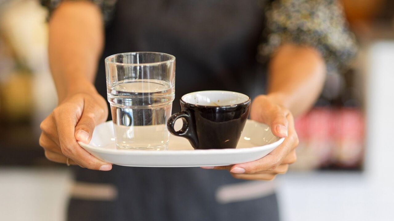 kafa, voda