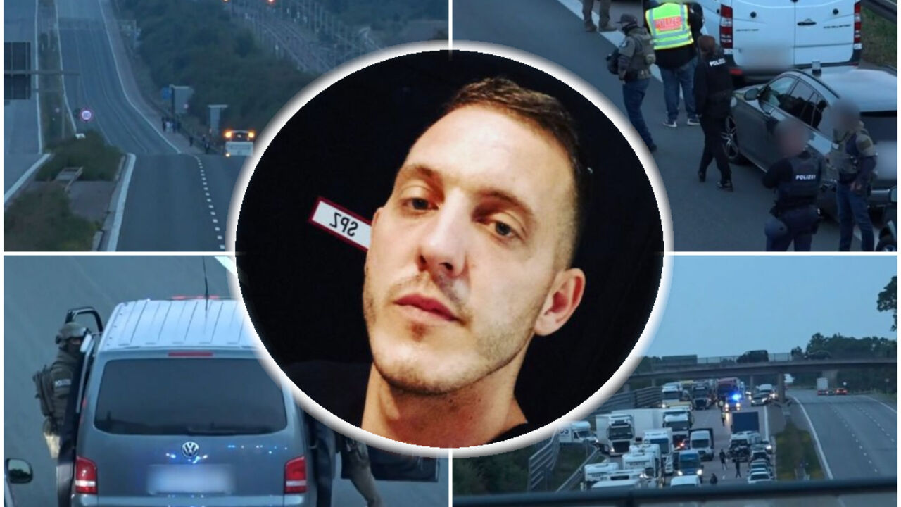 Nemačka, haos na autoputu