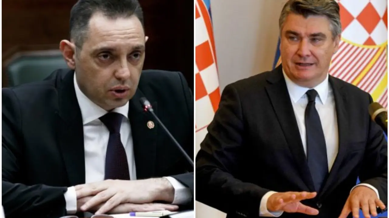Aleksandar Vulin i Zoran Milanović