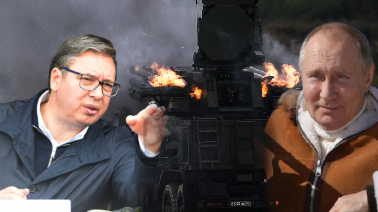 Aleksandar Vučić i Vladimir Putin