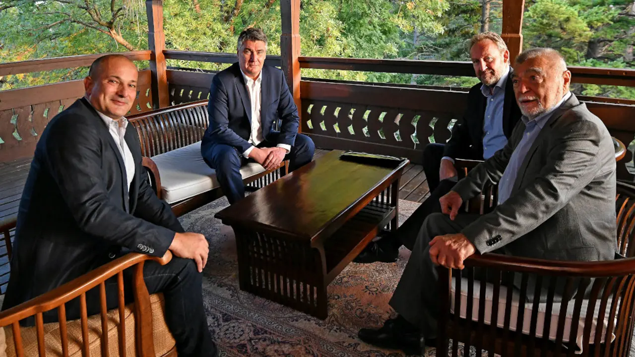 Zoran Milanović, Bakir Izetbegović, Stjepan Mesić