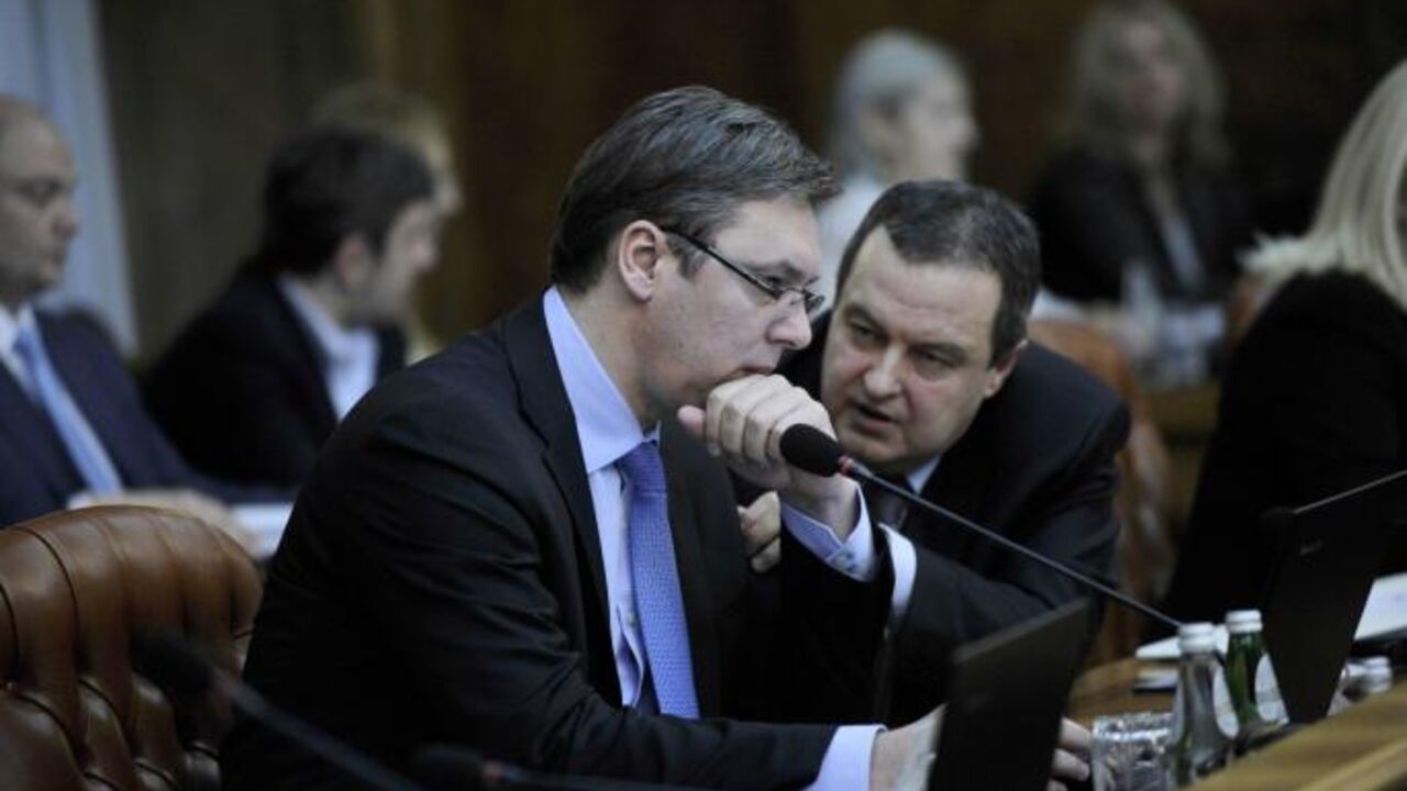 Ivica Dačić i Aleksandar Vučić