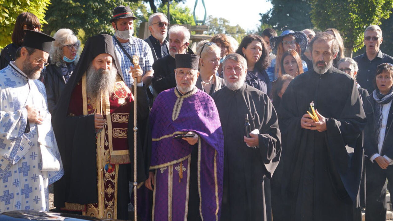 Patrijarh na sahrani Ivana Tasovca