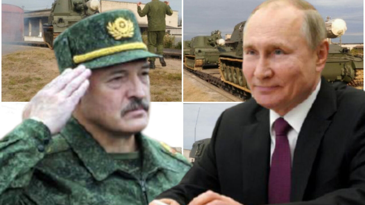 Aleksandar Lukašenko i Vladimir Putin