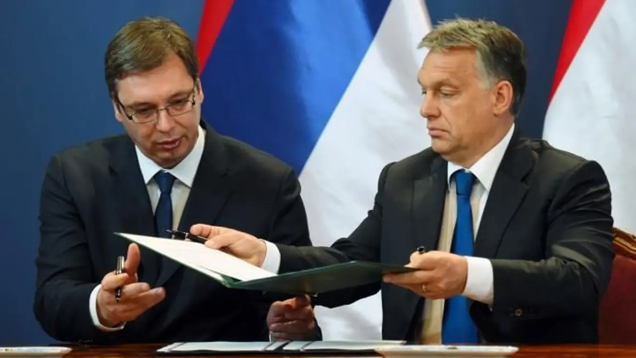 Aleksandar Vučić i Viktor Orban