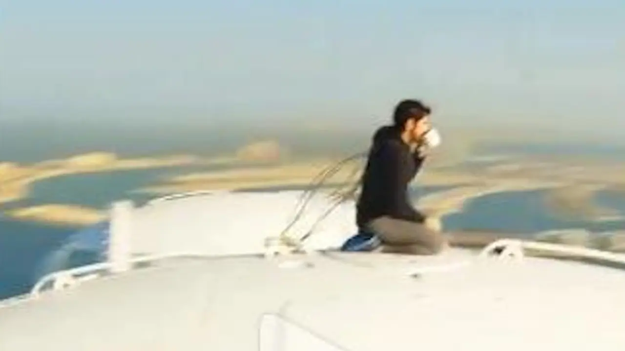 Prestolonaslednik Dubaija na Ajn Dubaiju