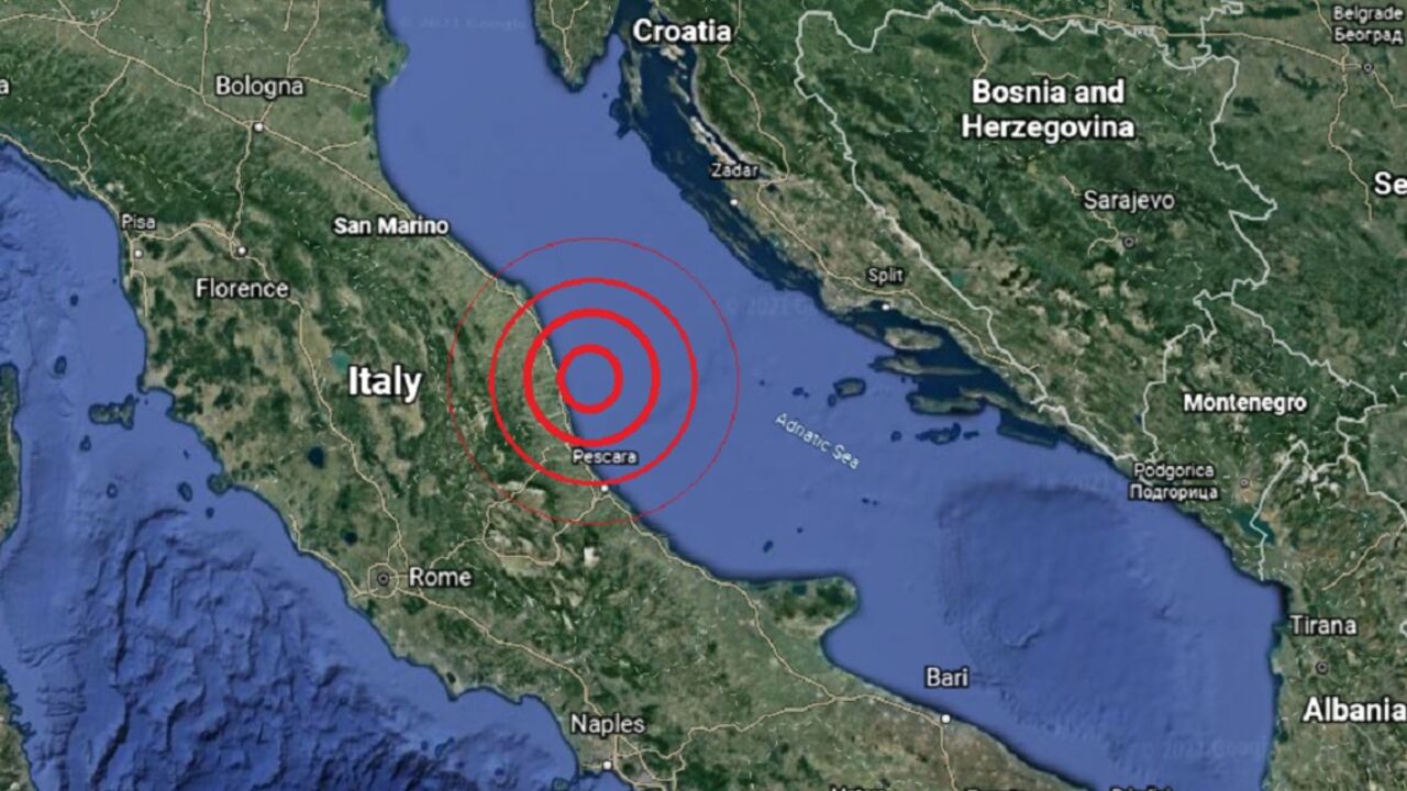 Zemljotres u Italiji