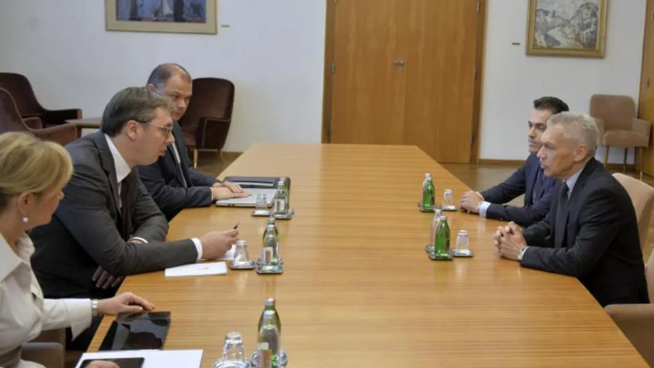 Aleksandar Vučić i Bocan Harčenko