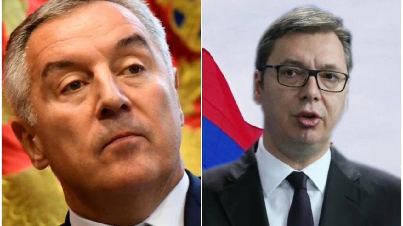 Aleksandar Vučić, Milo Djukanović