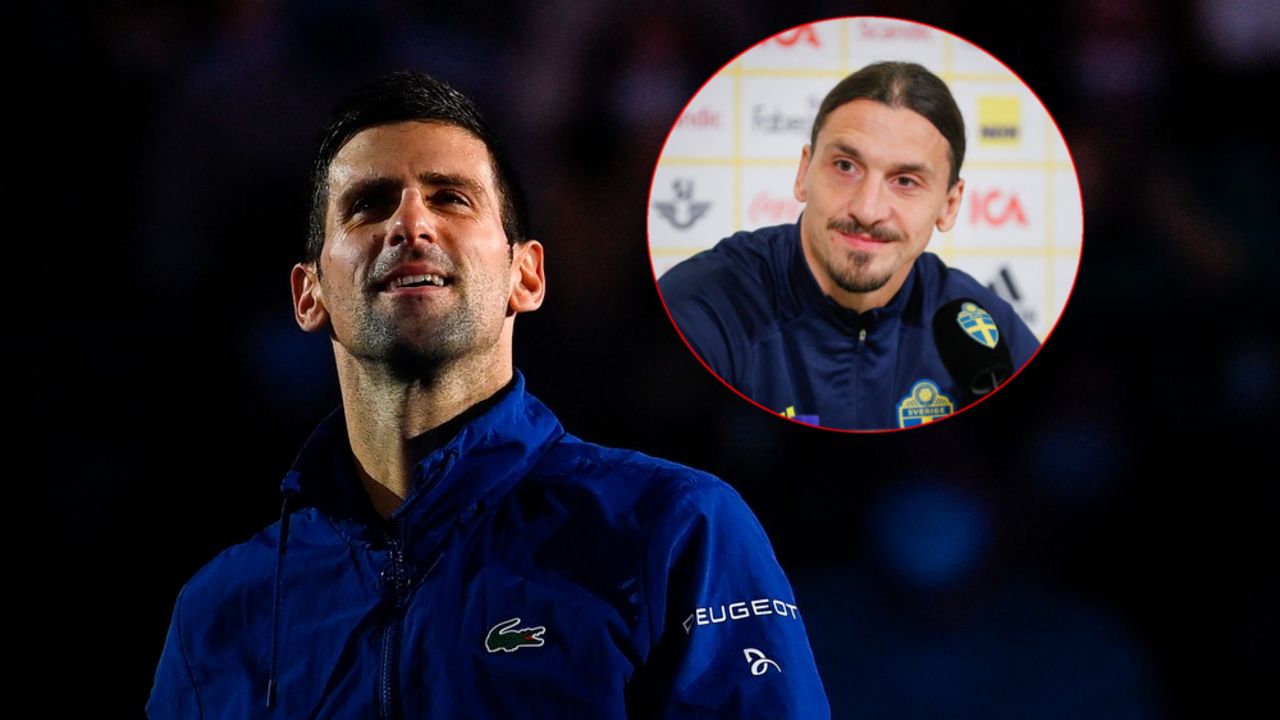 Novak Đoković, Zlatan Ibrahimović