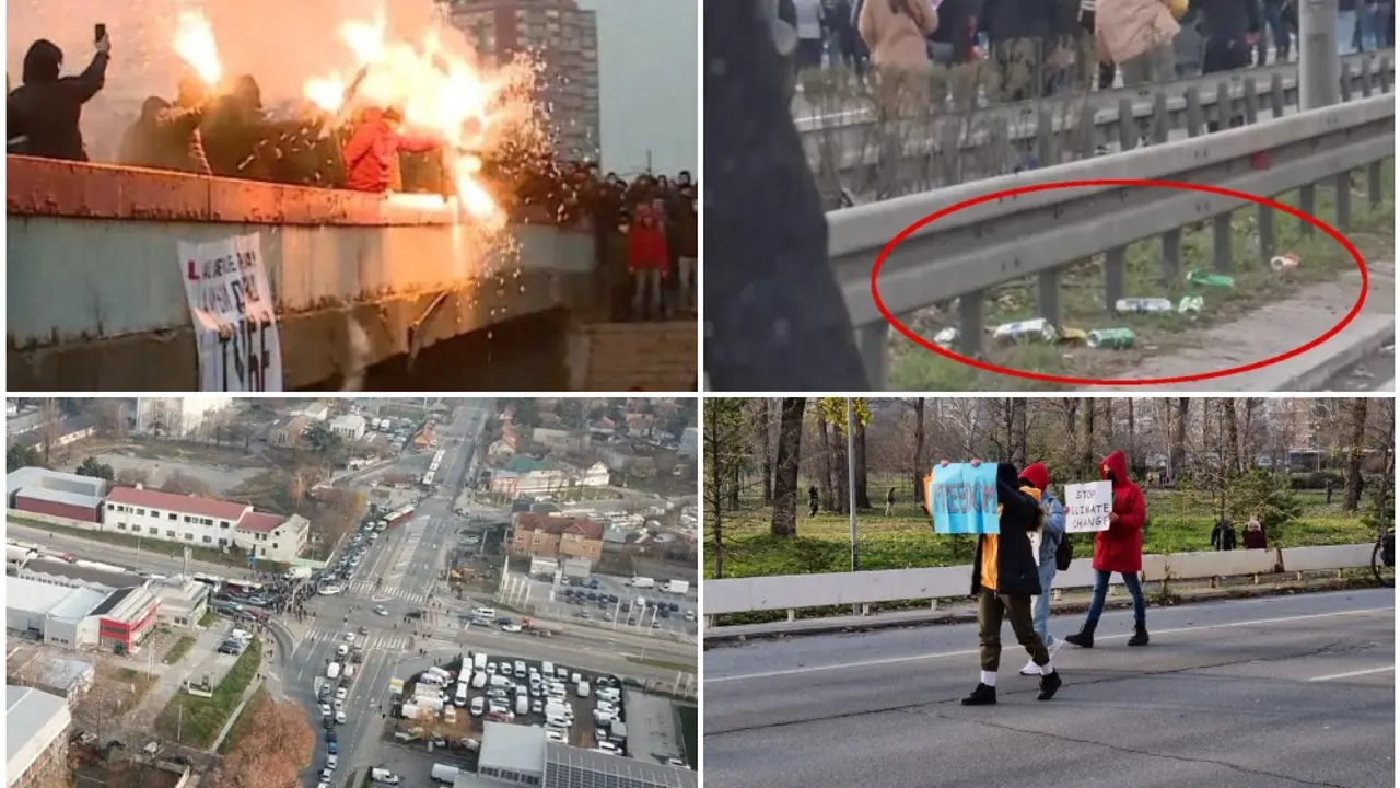Protesti u Beogradu