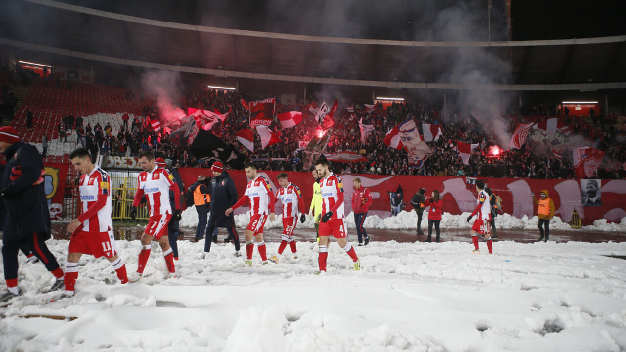 Fudbaleri Crvene zvezde
