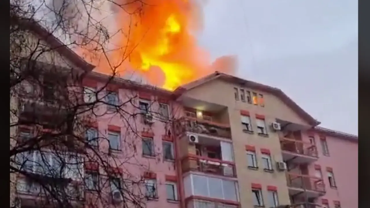 Požar u Novom Sadu
