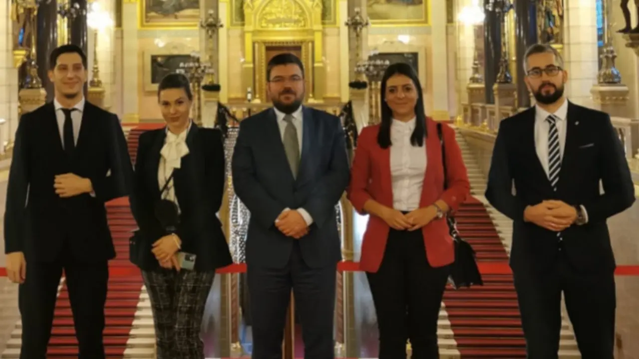u poseti Parlamentu Mađarske
