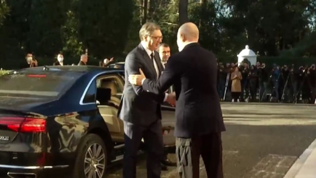 Aleksandar Vučić  i Edi Rama
