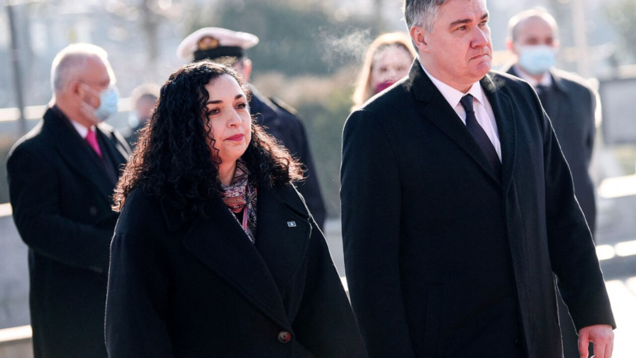 Vjosa Osmani i Zoran Milanović