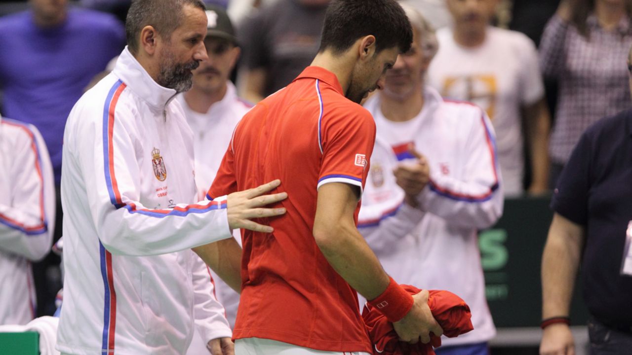 Bogdan Obradović i Novak Đoković