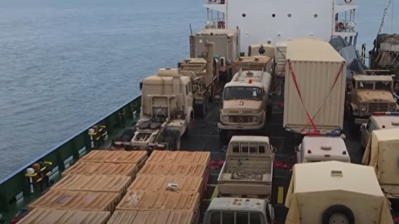 Zaplenjeni brod UAE
