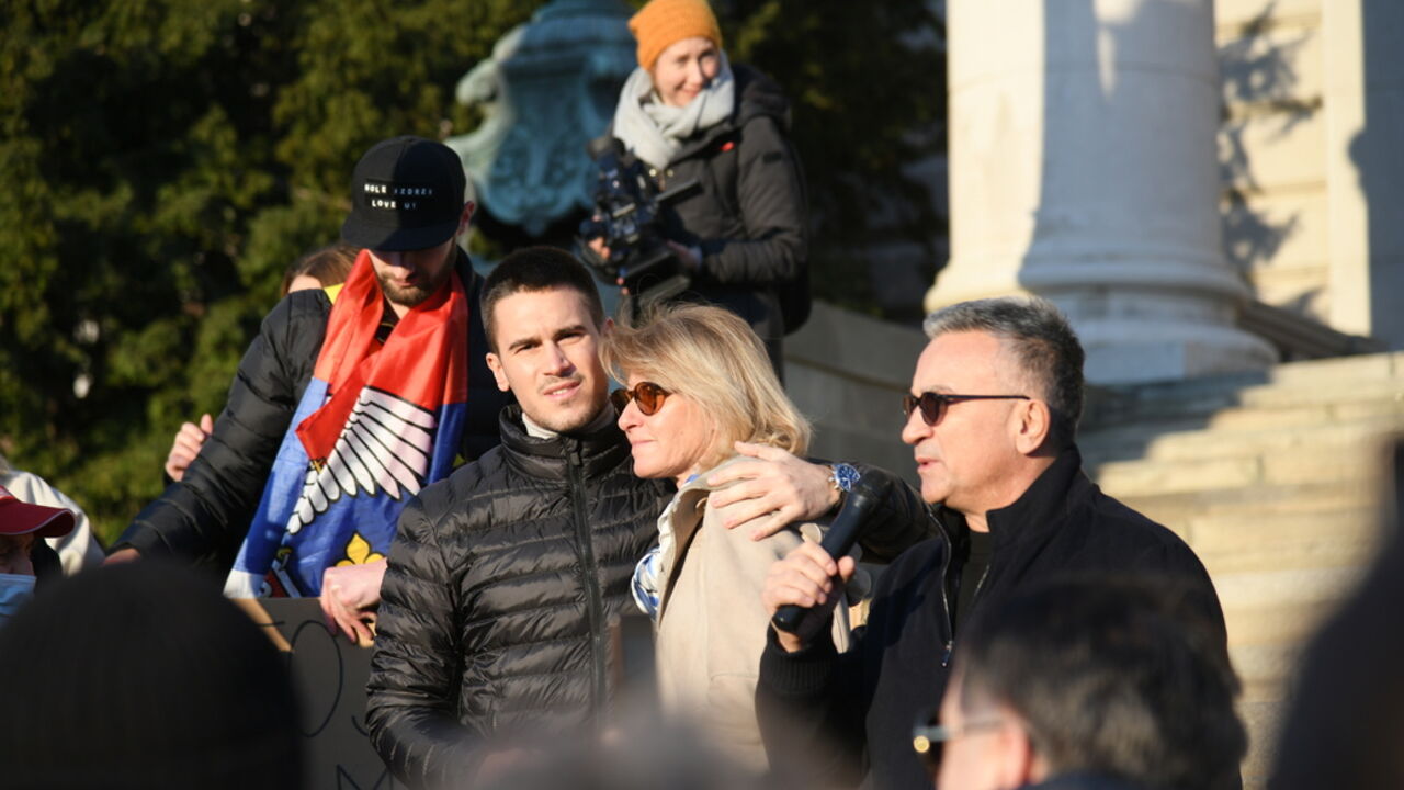 Đorđe, Dijana i Srđan Đoković