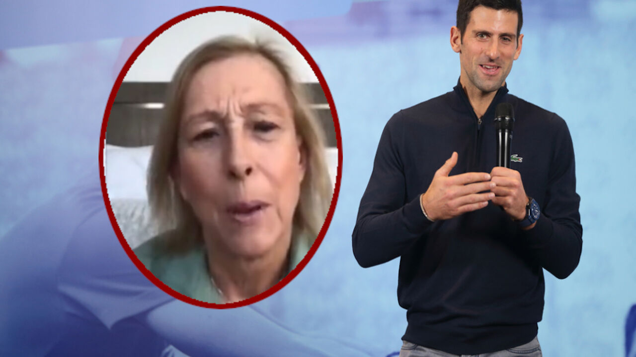 Novak Đoković, Martina Navratilova